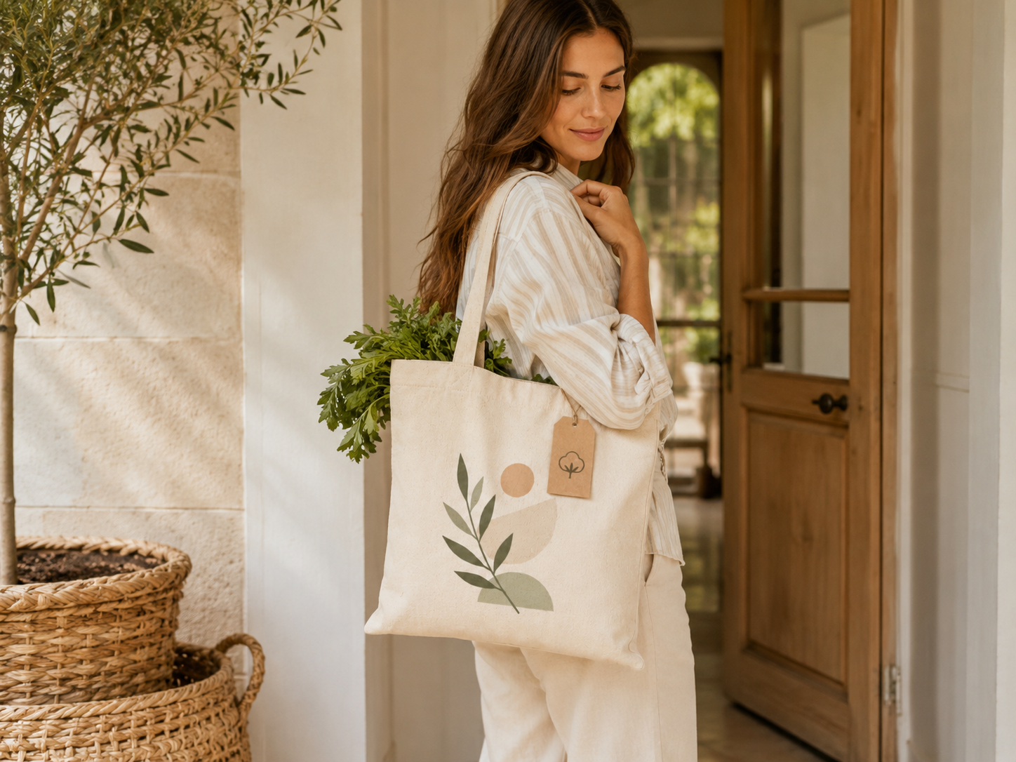 Organic Cotton Bags lifestyle use